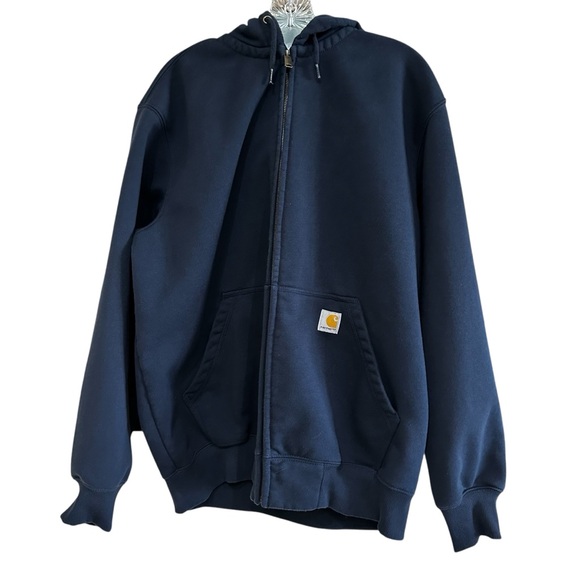 Carhartt Rain Defender Navy Blue Hoodie